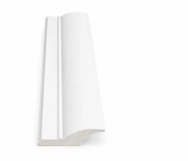 Moisture Resistant PS Baseboard For Bathroom high quality