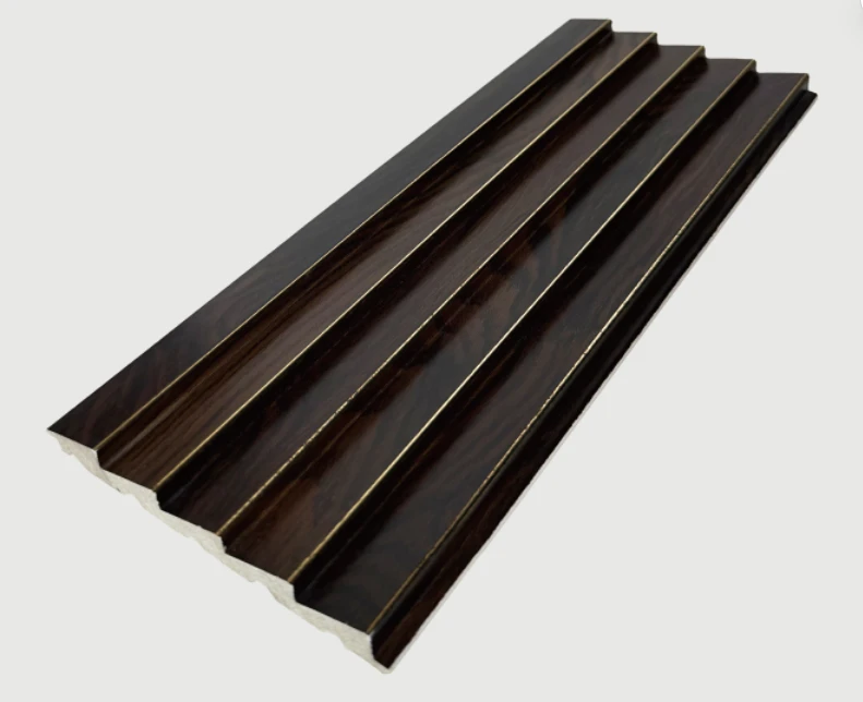 Multi-line Wood PS Decorative Wall Cladding Panel factory